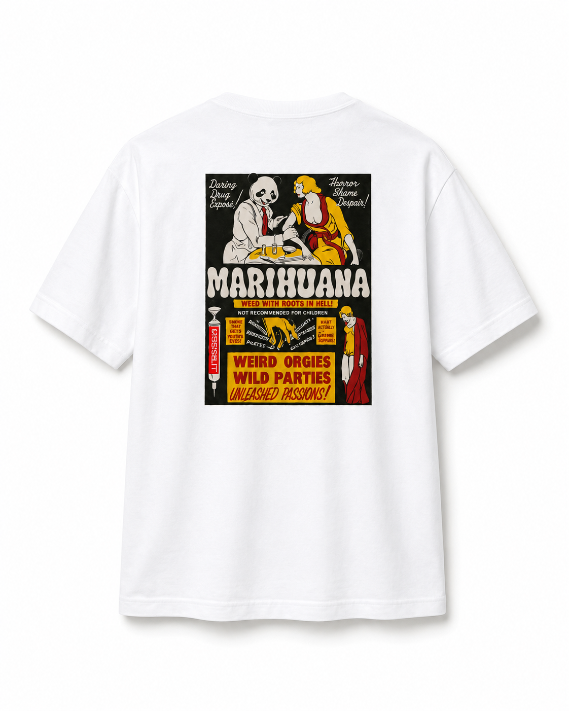 Forbidden Flower Vintage Propaganda Heavyweight Tee